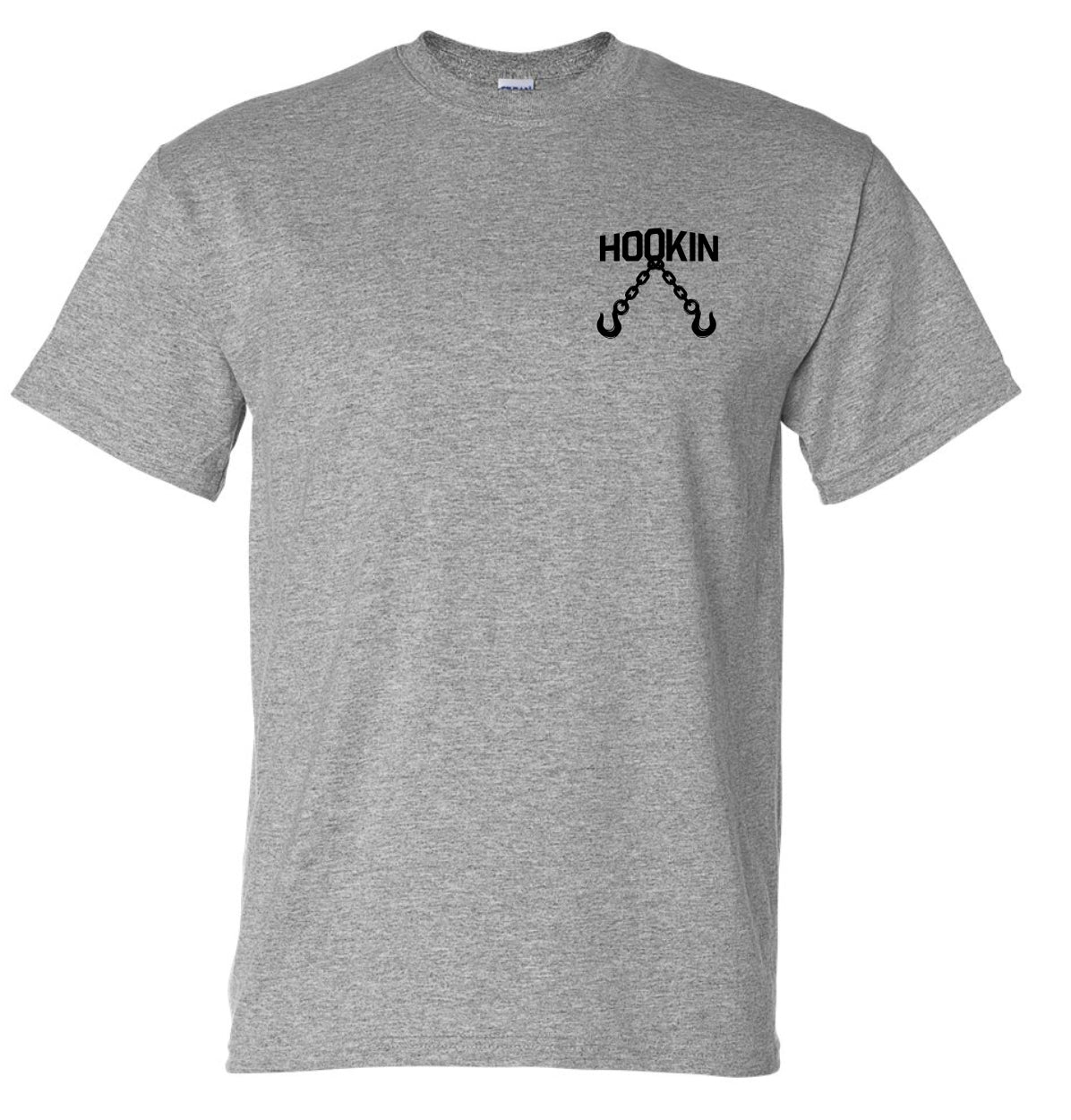 Hookin For a Living T-Shirt | Funny Blue Collar Work Shirt