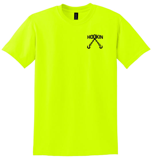 Hookin For a Living T-Shirt | Funny Blue Collar Work Shirt