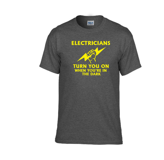 Electricians Turn You On T-shirt