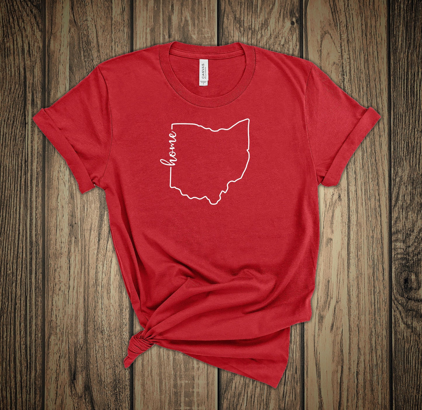 Ohio Outline Home Soft Style T-shirt