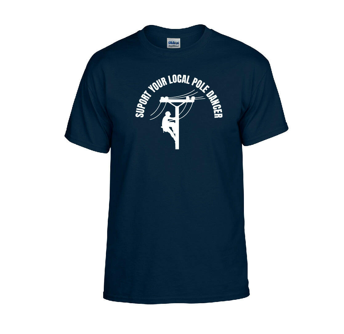 Support Your Local Pole Dancer T-shirt