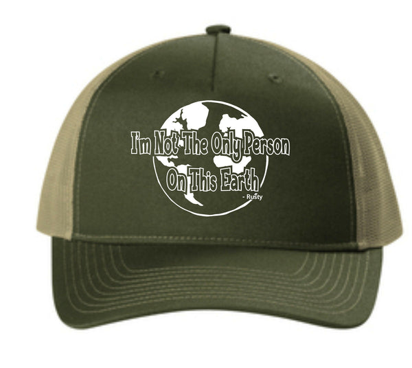 I'm Not The Only Person Earth -Rusty, Mesh Back Adjustable Hat