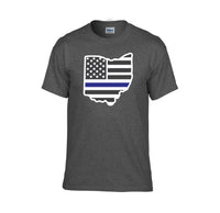 Ohio US Flag T-shirt