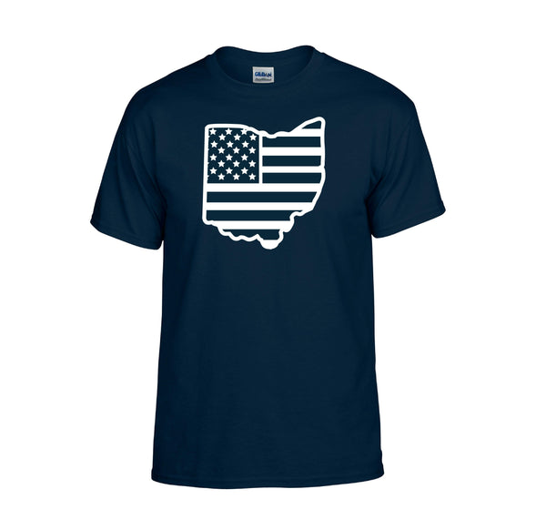 Ohio US Flag T-shirt