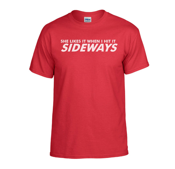 Sideways T-shirt