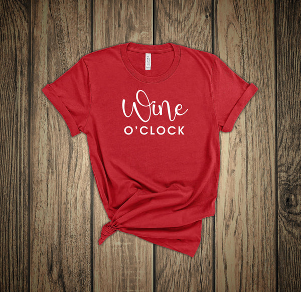 Wine O'Clock Soft Style T-shirt