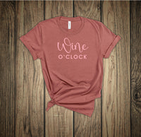 Wine O'Clock Soft Style T-shirt